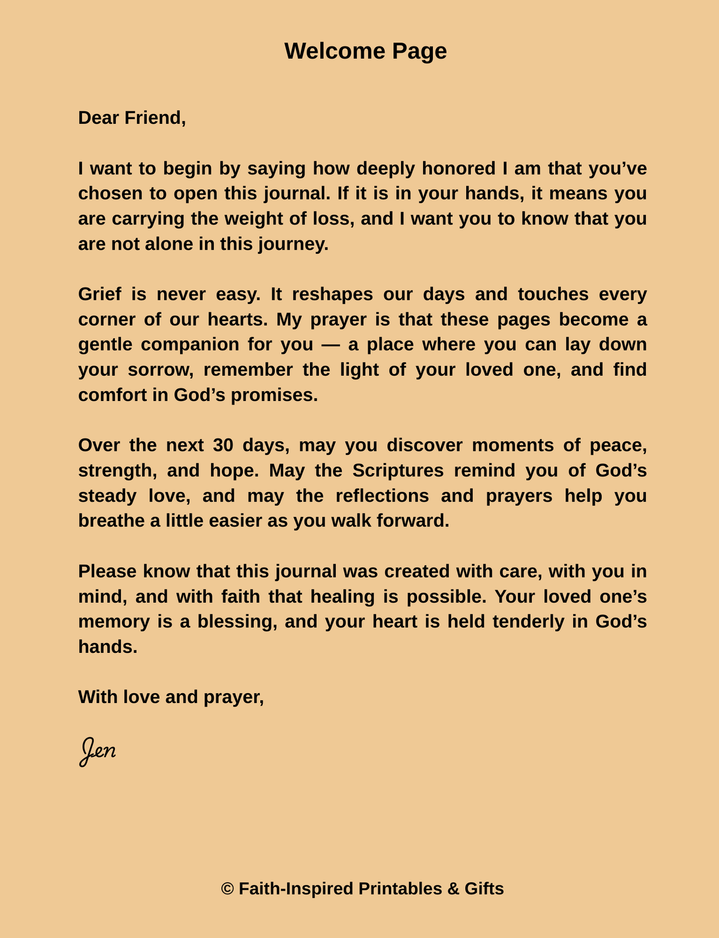 Healing Hearts: A Journal for the Loss of a Loved