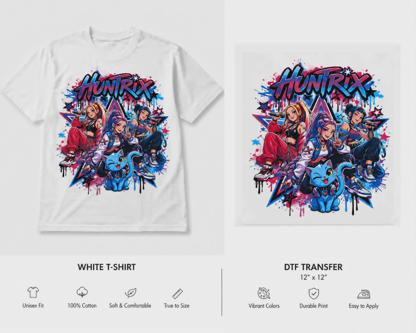 Kids' Graphic Tee – Toddler & Youth Collection – DTF T‑Shirts
