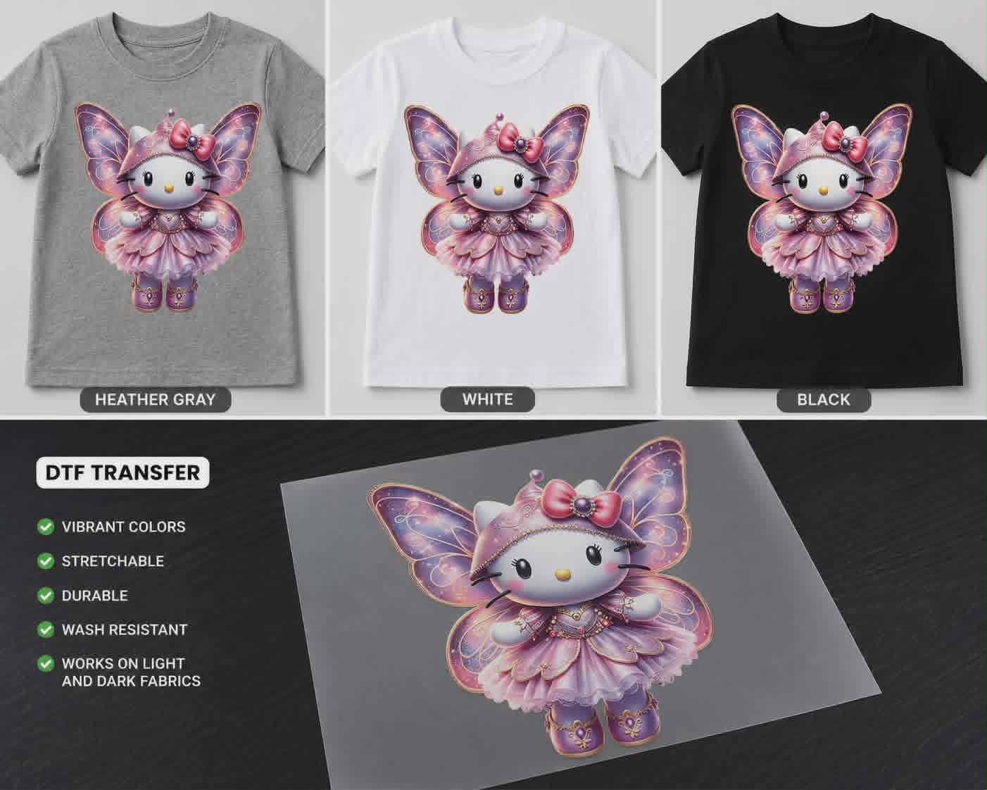 Kids' Graphic Tee – Toddler & Youth Collection – DTF T‑Shirts