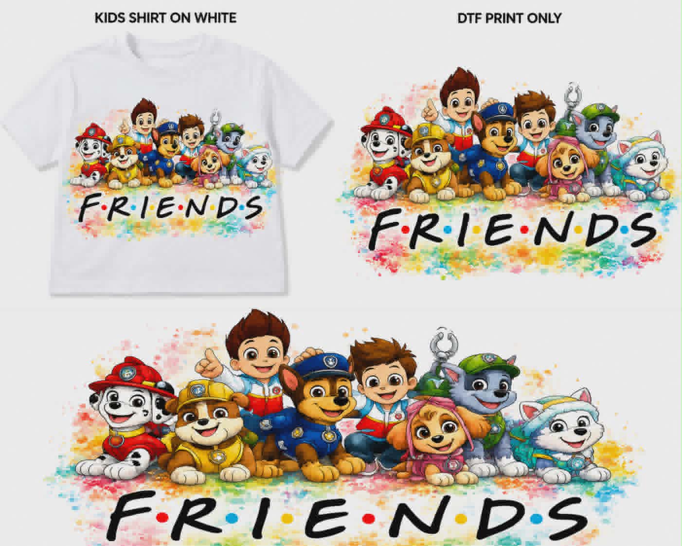 Kids' Graphic Tee – Toddler & Youth Collection – DTF T‑Shirts