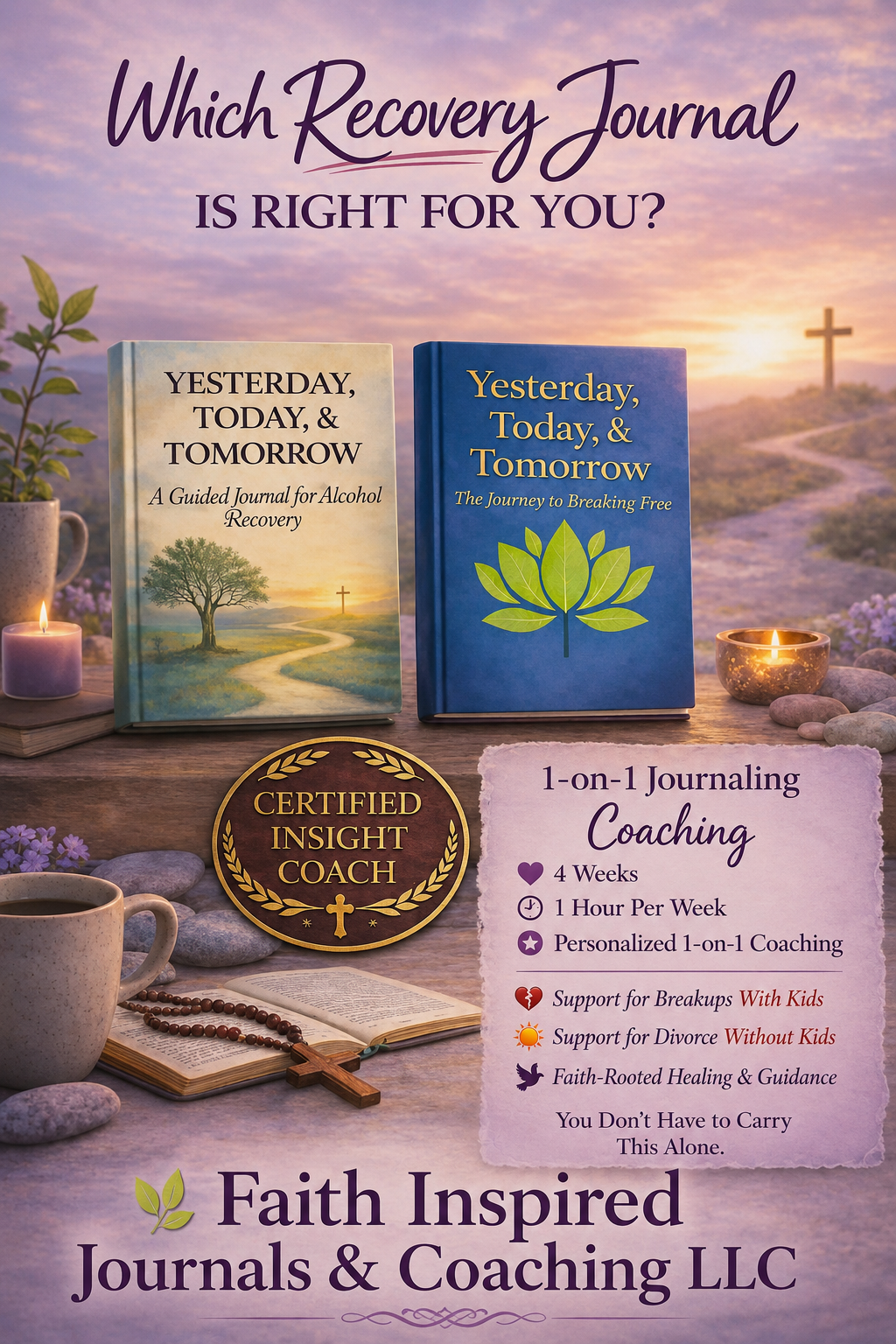 Drug or Alcohol Recovery: 4‑Week 1‑1 Coaching Program
