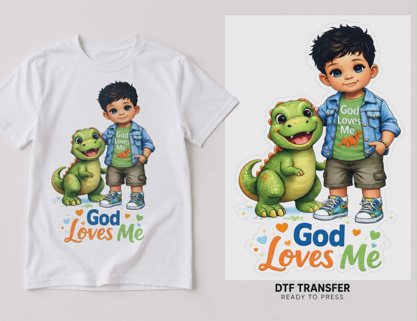 Kids' Graphic Tee – Toddler & Youth Collection – DTF T‑Shirts